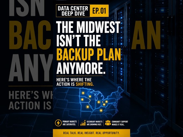 The Midwest Isn’t the Backup Plan for Data Centers Anymore