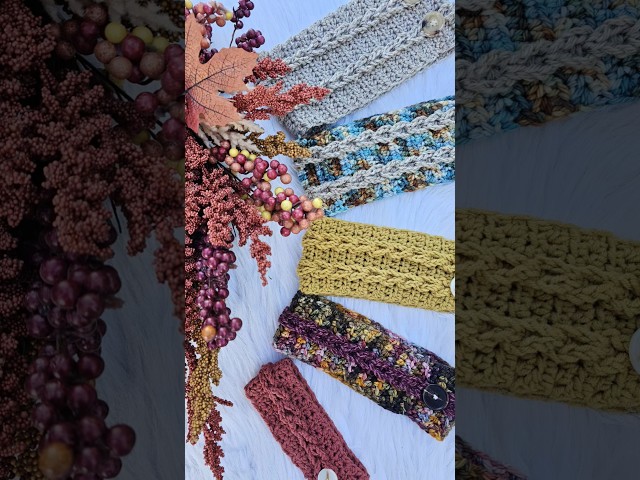 Check out the FREE Tutorial on my YouTube Channel! #earearmer #crochet #tutorial #freepattern #howto