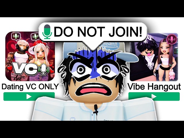 DO NOT play these Roblox VOICE CHAT games...
