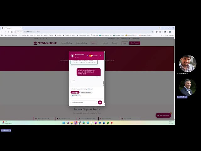 AI Chatbot PII Protection with Protegrity AI Developer Edition