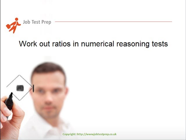 How to work out Ratios in Numerical Tests