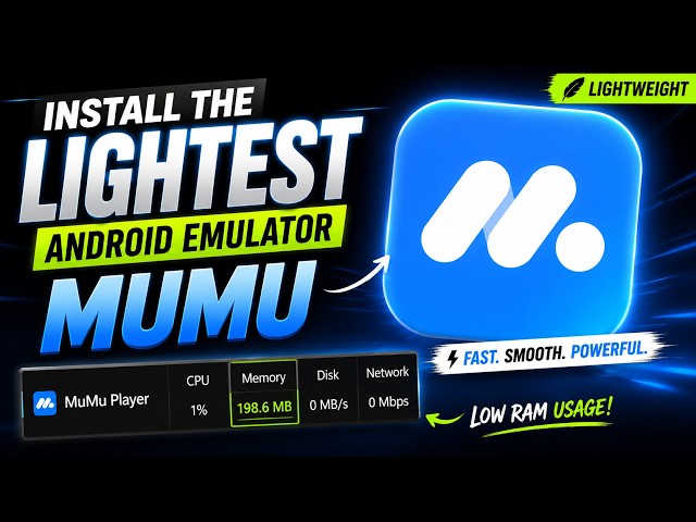 The Lightest Android Emulator for PC — Install It in 60 Seconds