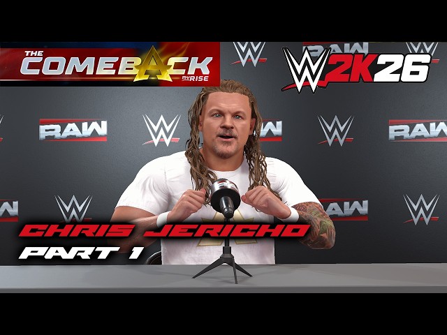 MyRise The Comeback of Chris Jericho in WWE 2k26 Part 1