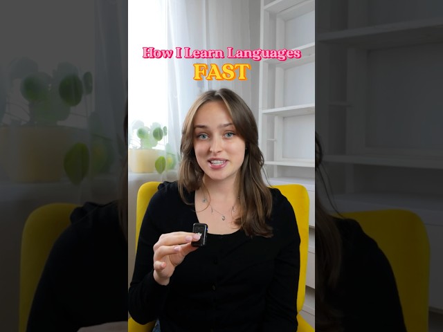 How I learned 6+ languages FAST: the 5 methods I use #languagelearning #thepolygloteffect #polyglot