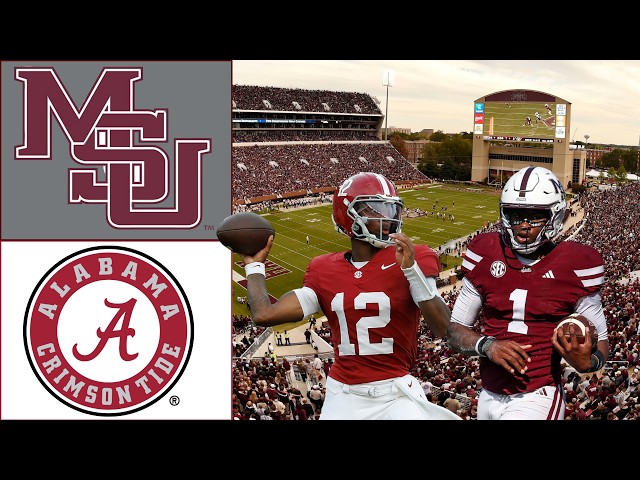 Alabama at Mississippi State Predictions: Can Bulldogs Upset Tide?