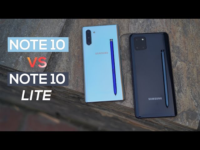 Samsung Note 10 Vs Note 10 Lite - Which One to Get?