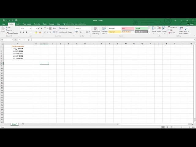 Format Phone Numbers in Excel Using Custom Number Formats for Clean and Consistent Layout