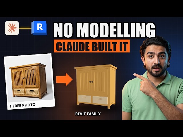 Parametric Revit Family From One Photo with Claude Code (Does It Flex?)
