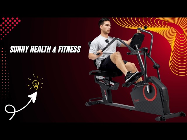 16 Resistance Levels Explained — Sunny Recumbent Cross Trainer & Elliptical Machine — Review