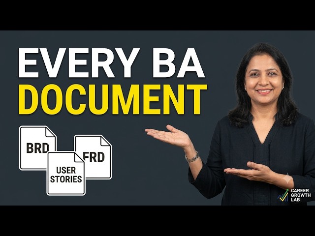 What are the Documents Prepared by Business Analyst | Business Analyst | bacareers
