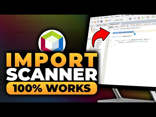 How To Import Scanner in Java NetBeans (𝟮𝟬𝟮𝟲) | 100% WORKS | NO Yapping, To The Point! | FAST & EASY