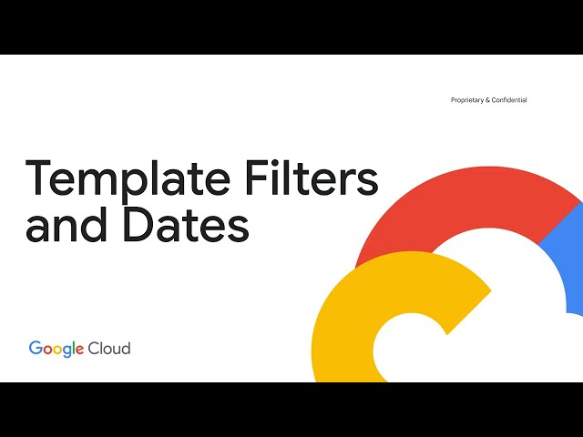 Template Filters and Dates