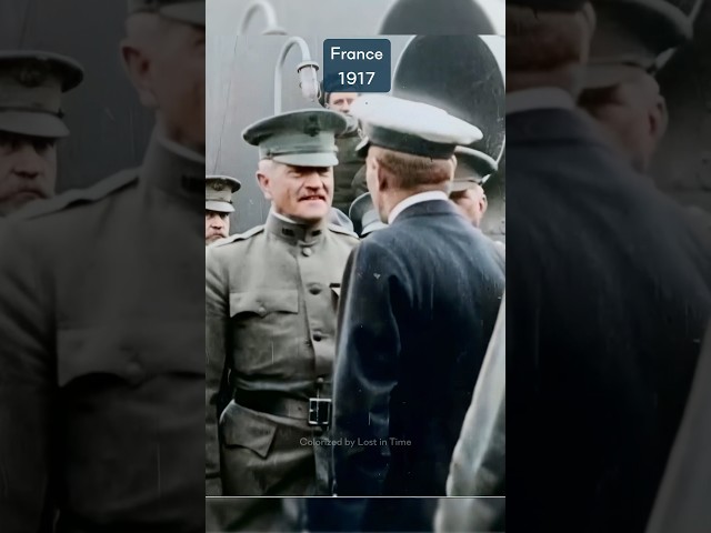 Colorized footage from France in 1917❤️