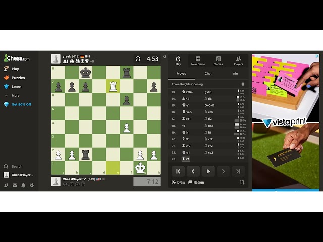 A bad day to play chess