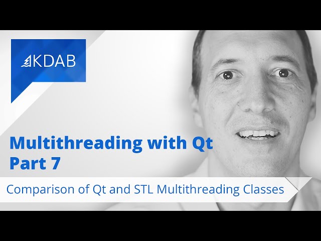 Multithreading with Qt (Part 7) -  Comparison of Qt and STL Multithreading Classes