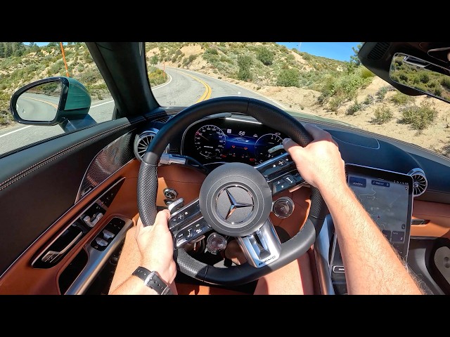 2026 Mercedes-AMG SL63 S E Performance - POV Test Drive (Binaural Audio)
