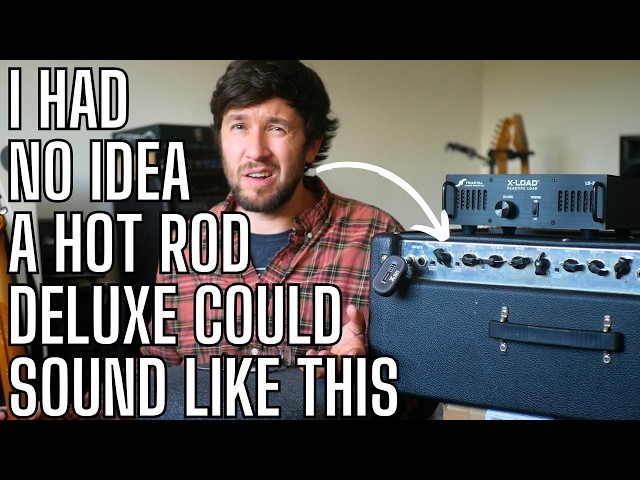 I Had NO IDEA A Fender Hot Rod Deluxe Could Sound Like This - NO PEDALS USED