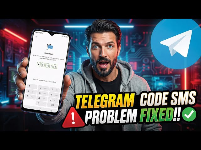 FIXED! Telegram Code SMS Problem 2026 | 100% Working Method 🔥