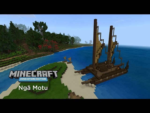 Ngā Motu: Transforming how students learn Māori with Minecraft