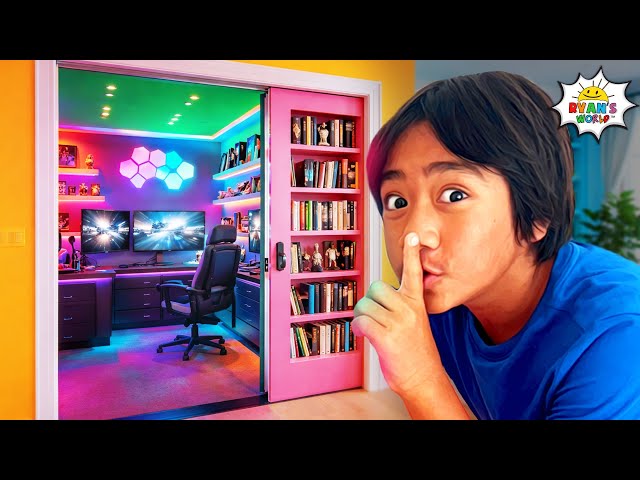 RYAN'S SECRET GAMING ROOMS THAT YOU WOULD NEVER FIND!