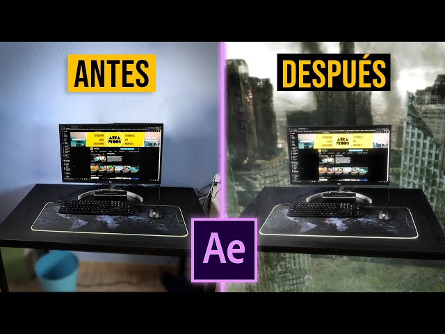 ✅Simple APOCALYPTIC CITY effect with After Effects (Set Extension)