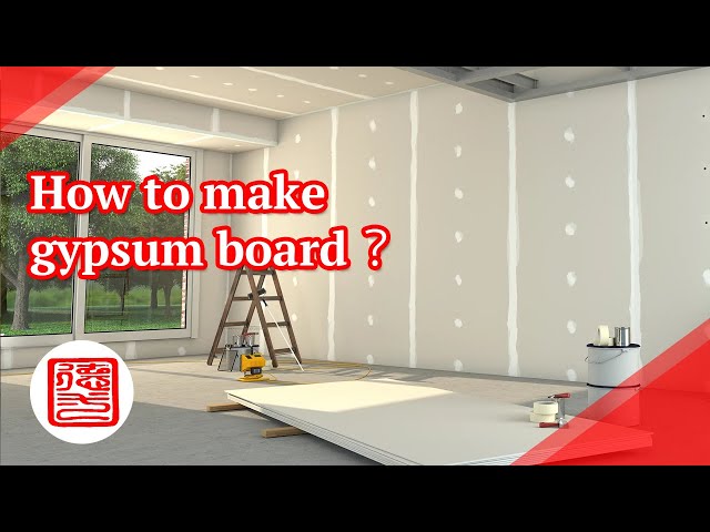 What is gypsum board machine｜manufacturing process of gypsum board #gypsumboardmachine #gypsumboard