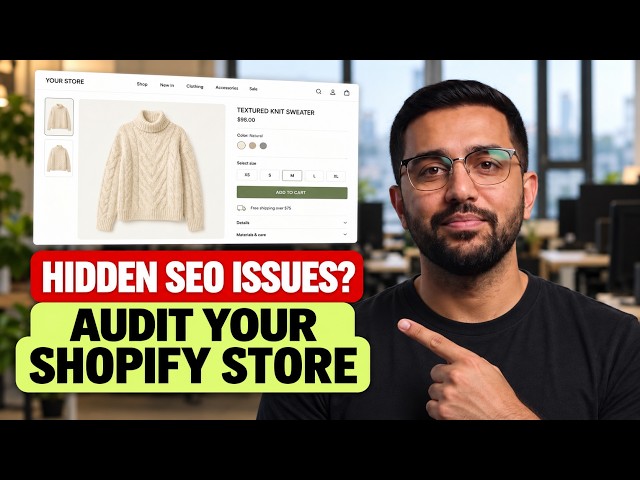 Shopify SEO Audit: Best Shopify SEO App for Shopify Product Page Optimization