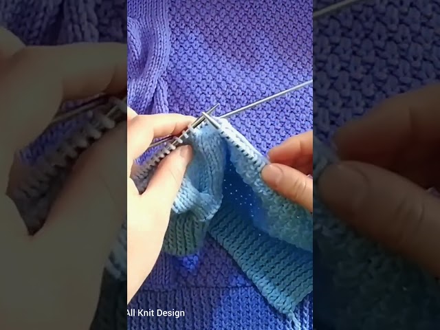 Sweater design Cable Knitting  Stitches ♥️#knitting