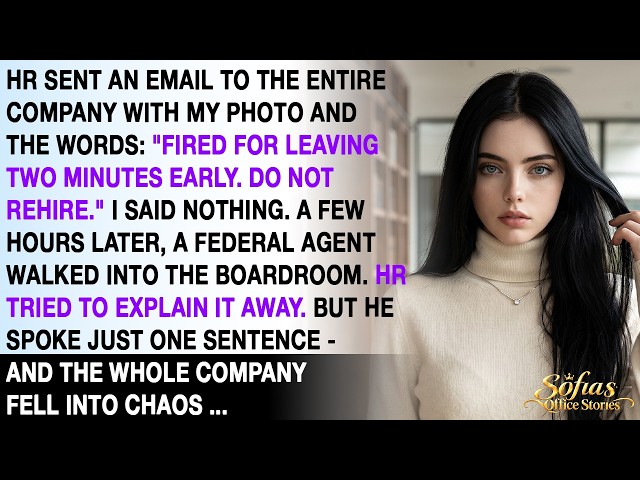HR Emailed My Photo Companywide—Fired for Leaving Two Minutes Early, I Stayed Silent