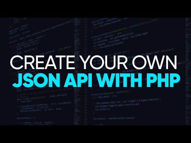 How to create simple RESTful API using PHP and JSON | PHP Tutorial