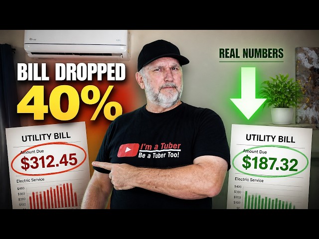 My Electric Bill Dropped 40% After Installing a Mini Split | Real Numbers