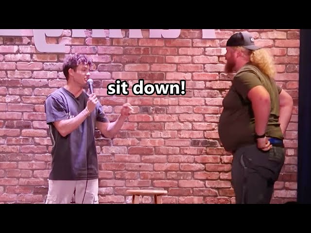 When Hecklers Try To Fight Comedians