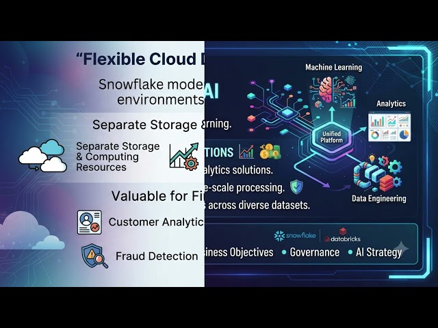 Cloud Data Warehouse Modernization: Snowflake, Databricks & the Future of Financial Data Analytics