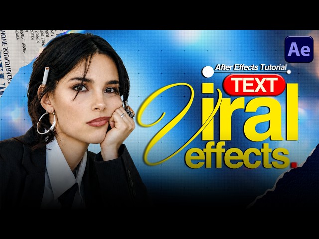 Viral Text Effects | After Effects | #aftereffects #tutorial 
