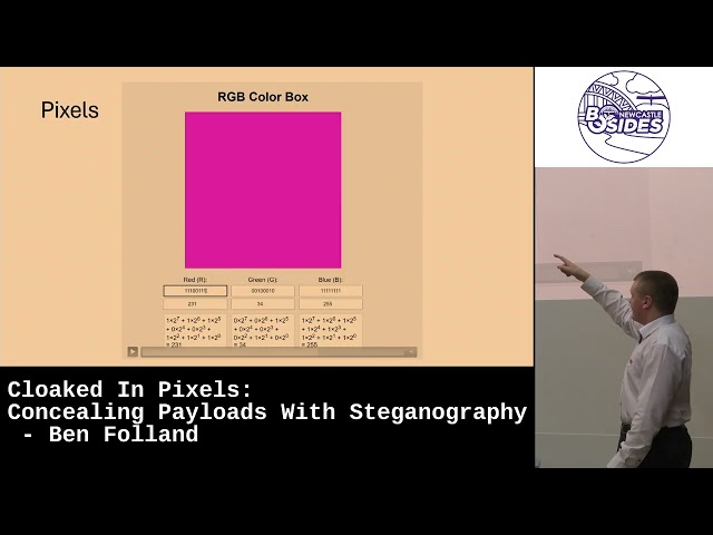 Cloaked In Pixels: Concealing Payloads With Steganography - Ben Folland