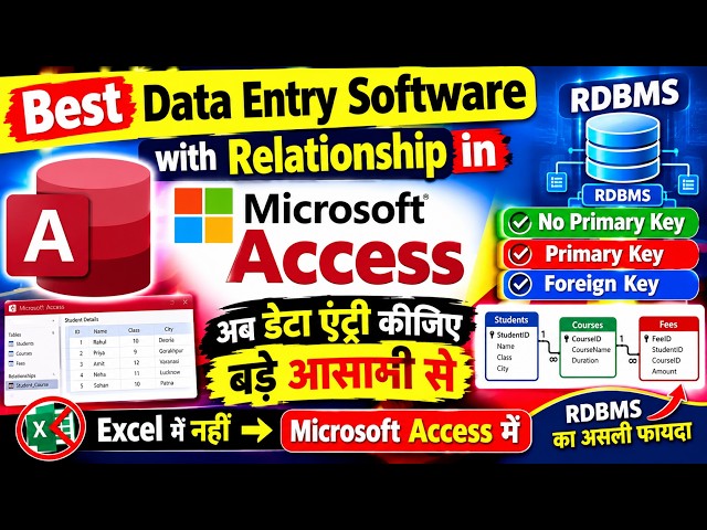 Create Best data entry software on Microsoft access@COMPUTEREXCELSOLUTION#msaccesstutorial #dbms