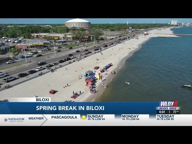Tourists, Biloxi law enforcement discuss spring break crowds