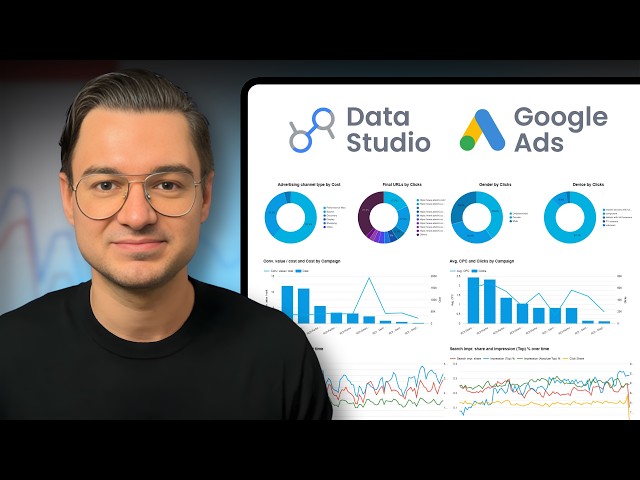 Data Studio for Google Ads: Ultimate Beginner's Guide (Looker Studio)