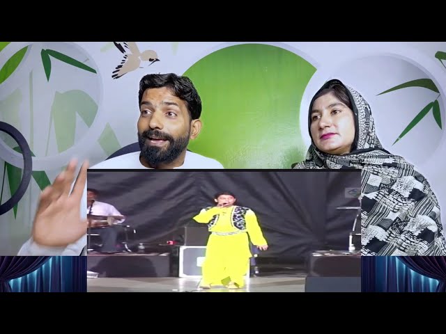 Feroz Khan - Dil Nahi Lagda (Live) | Uk Productions pakistani reaction