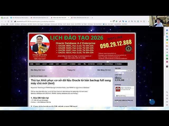 Buổi 09 - 14.Recovery - Tài liệu | Trần Văn Bình - Bậc thầy Database