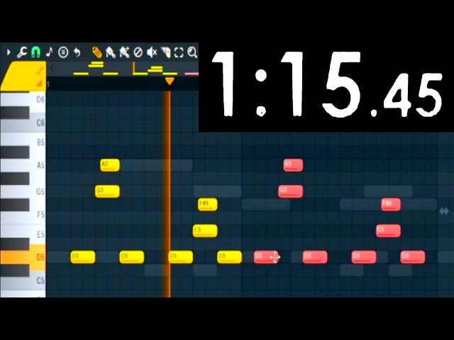 how i made my best digicore melody in 1m 15s