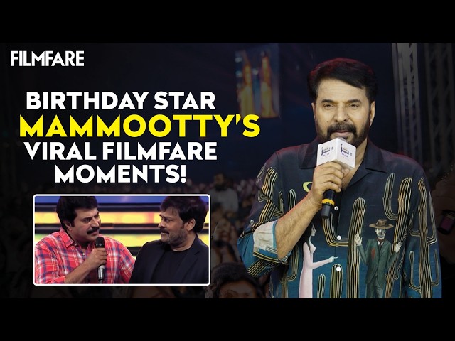 Mammootty's Legacy at Filmfare: A 75th Birthday Tribute