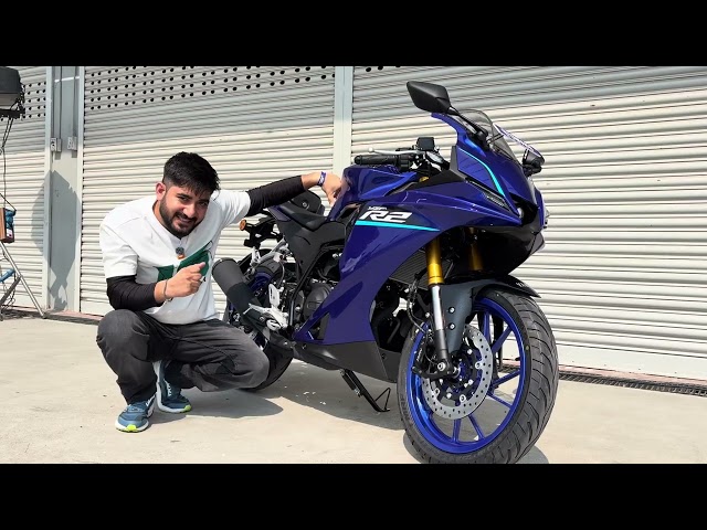 ये वाली R2 है सबसे Best🔥Racing Blue Yamaha R2 Detailed Walkaround Review 
