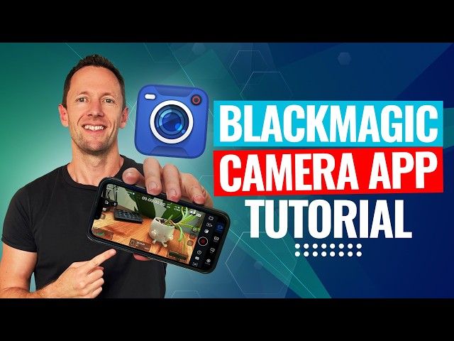 The BEST Camera App for iPhone & Android? (Blackmagic Camera App Tutorial)