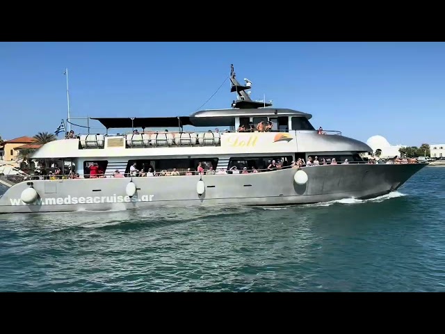 RHODES - a cruise ship stops by ￼