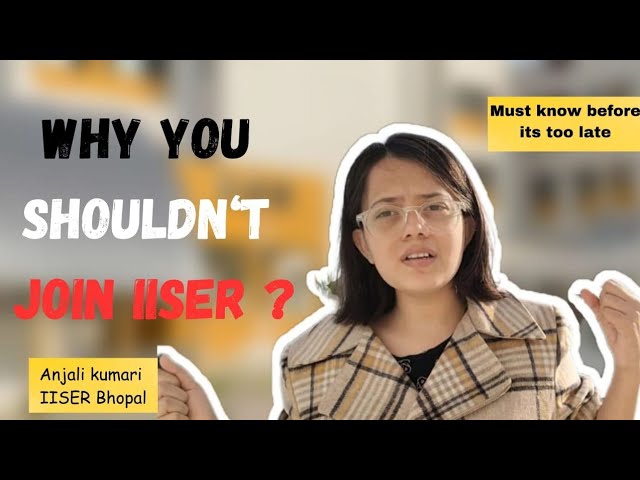 Must know before joining IISER || Don't make this mistake 🔴🔴🔴#iiser #iisc #neet #jee #jeeadvanced