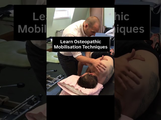 Learn Osteopathy mobilisation in London #manualtherapy #osteopathy