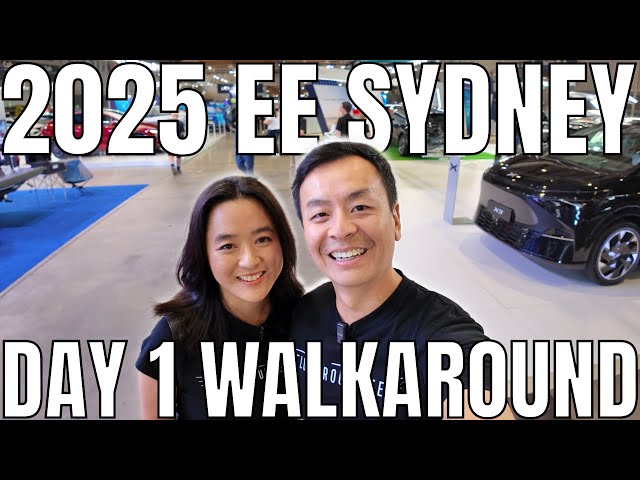 Everything Electric Sydney 2025 – EV Expo Walkthrough | Day 1