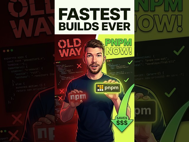 Why you should switch to pnpm today #coding #devops #tips