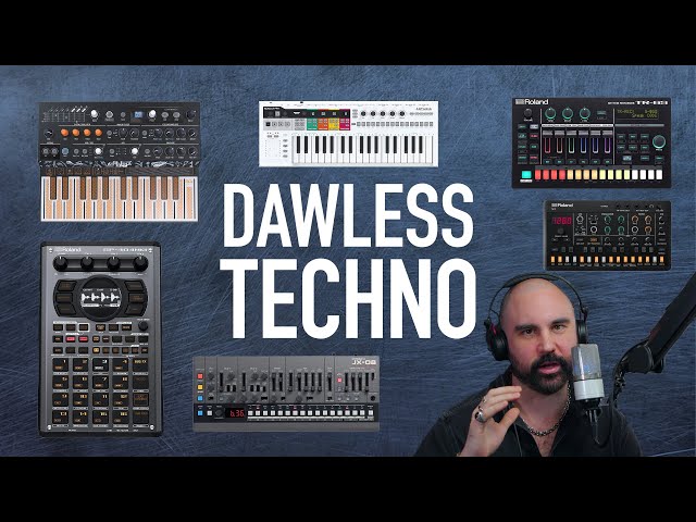 Making RAW Techno With Hardware ONLY
